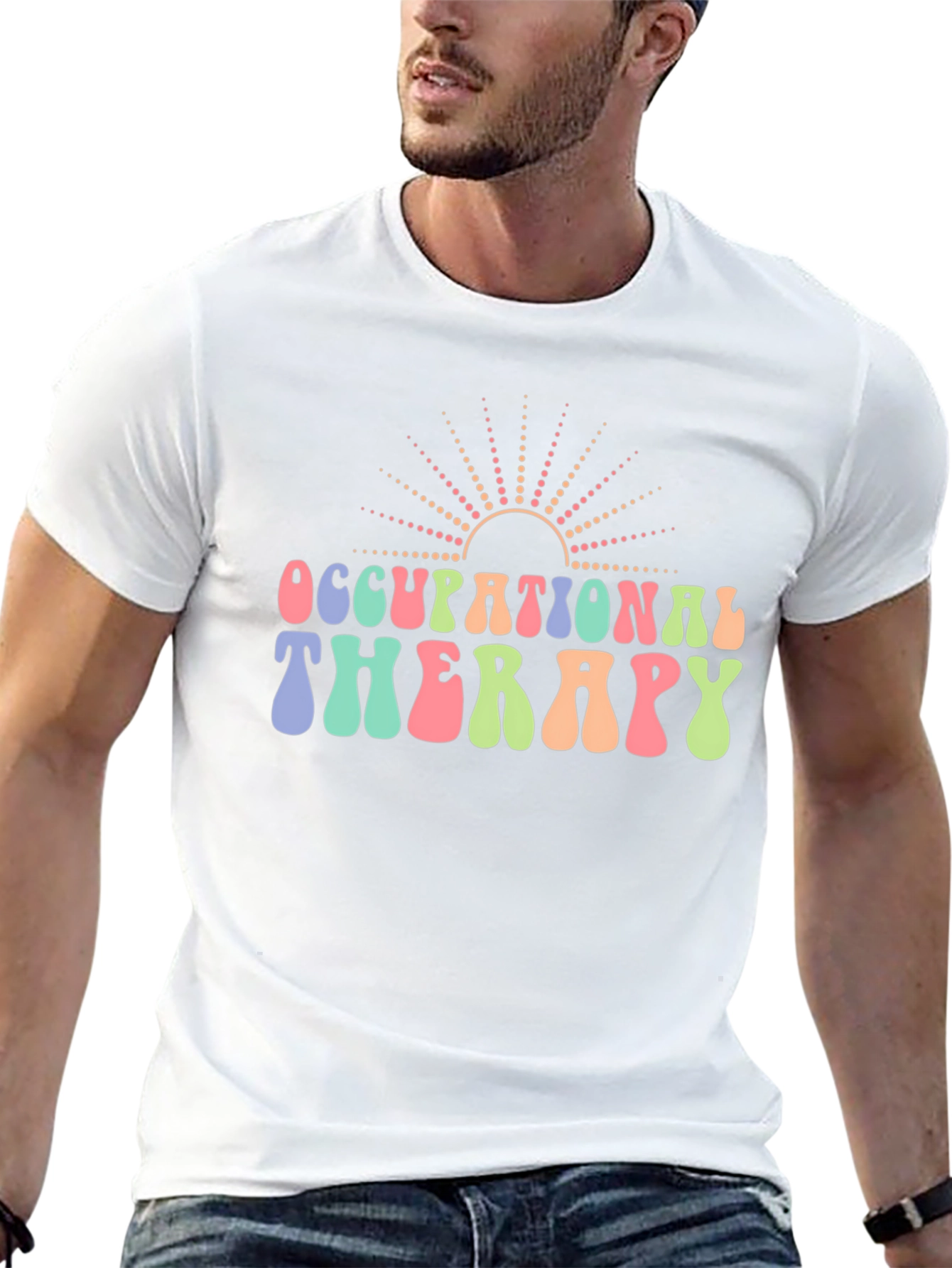 Occupational Therapy Retro Graphic T-Shirt