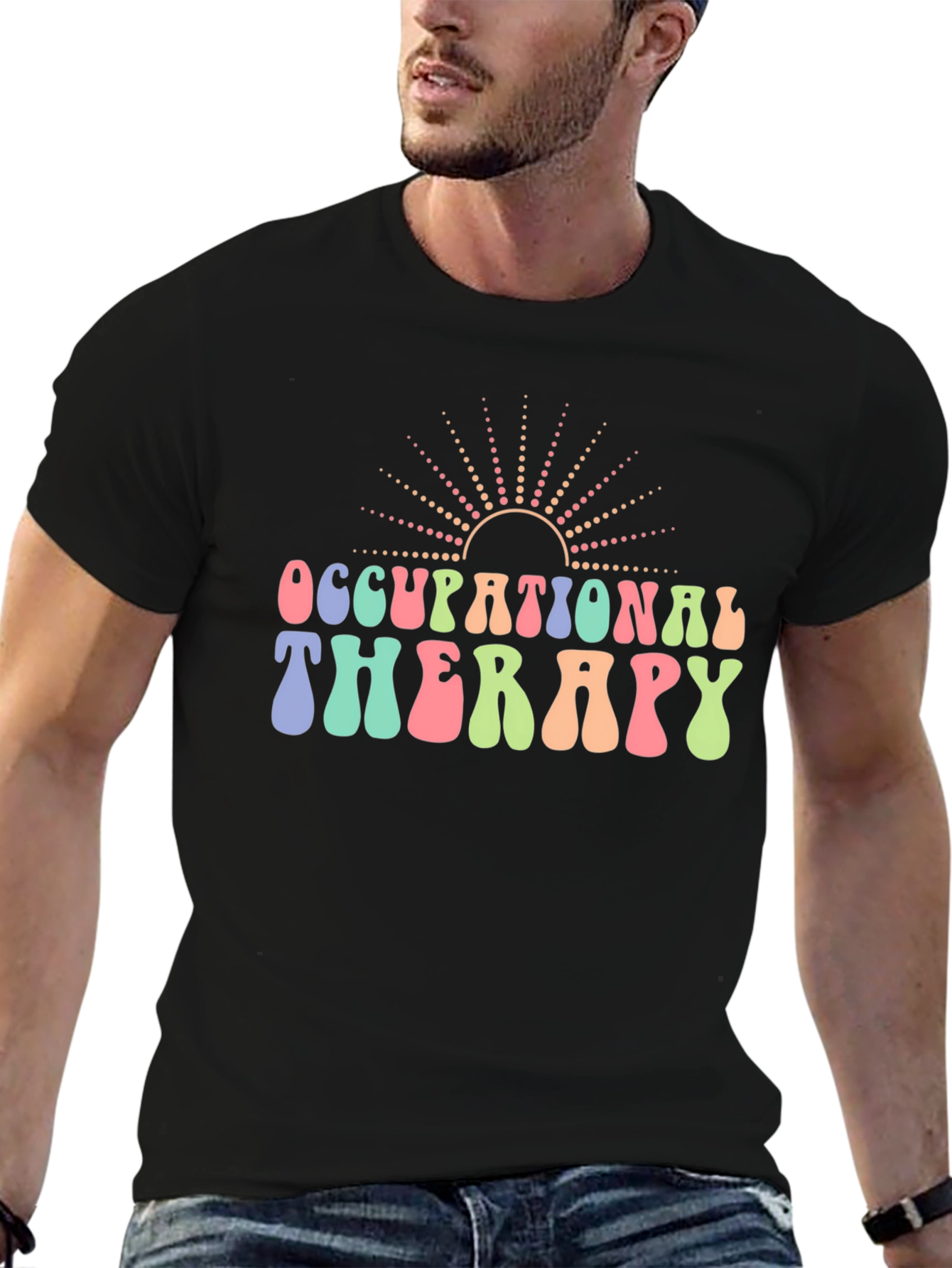 Occupational Therapy Retro Graphic T-Shirt
