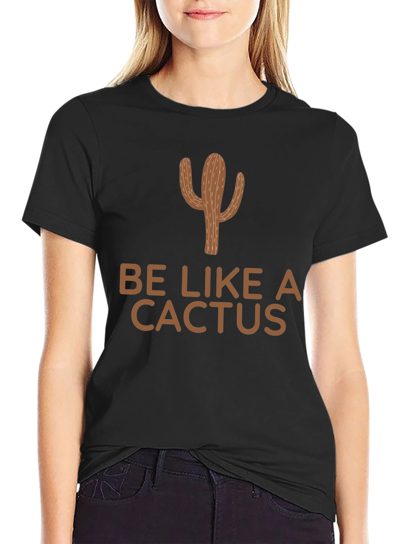 Be Like a Cactus Graphic T-Shirt