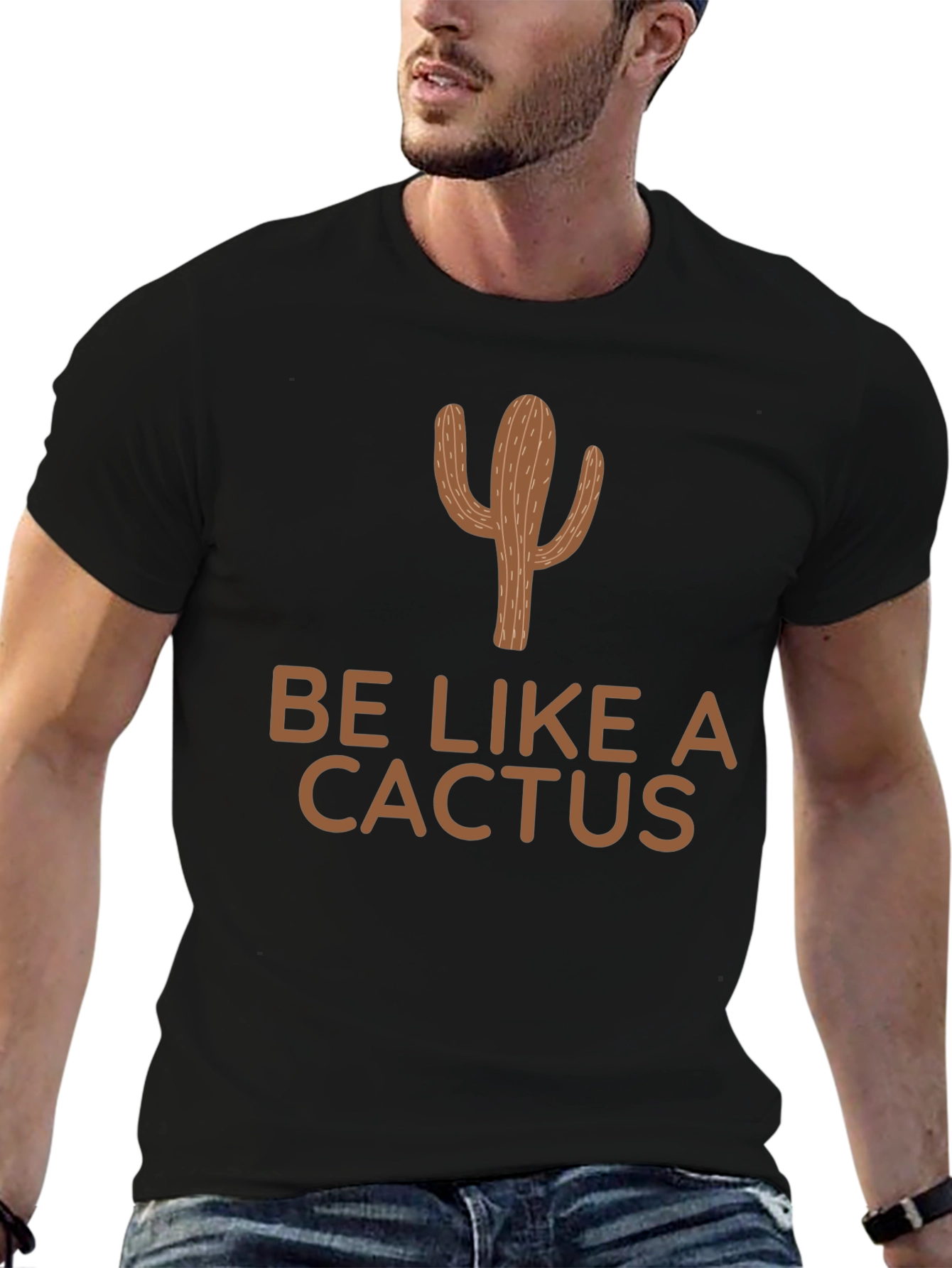 Be Like a Cactus Graphic T-Shirt
