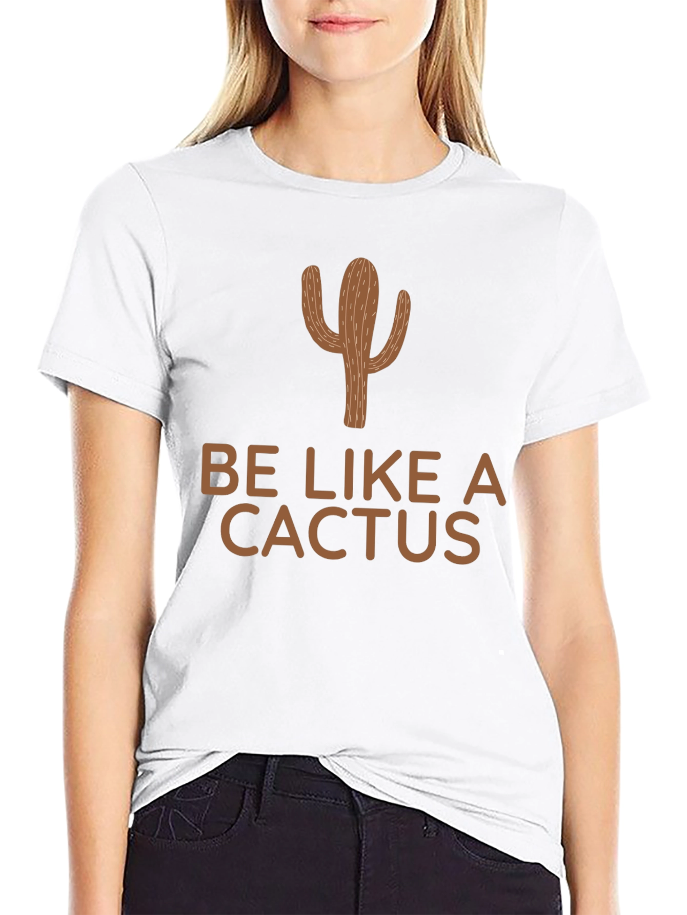 Be Like a Cactus Graphic T-Shirt