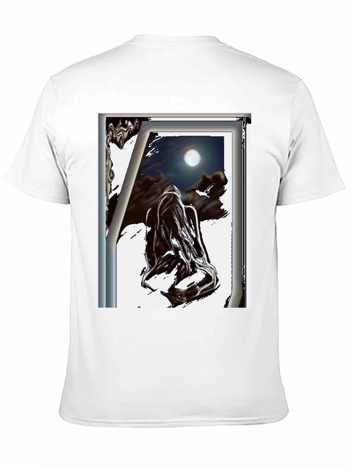 Moonlit Dream T-Shirt - Black Graphic Tee