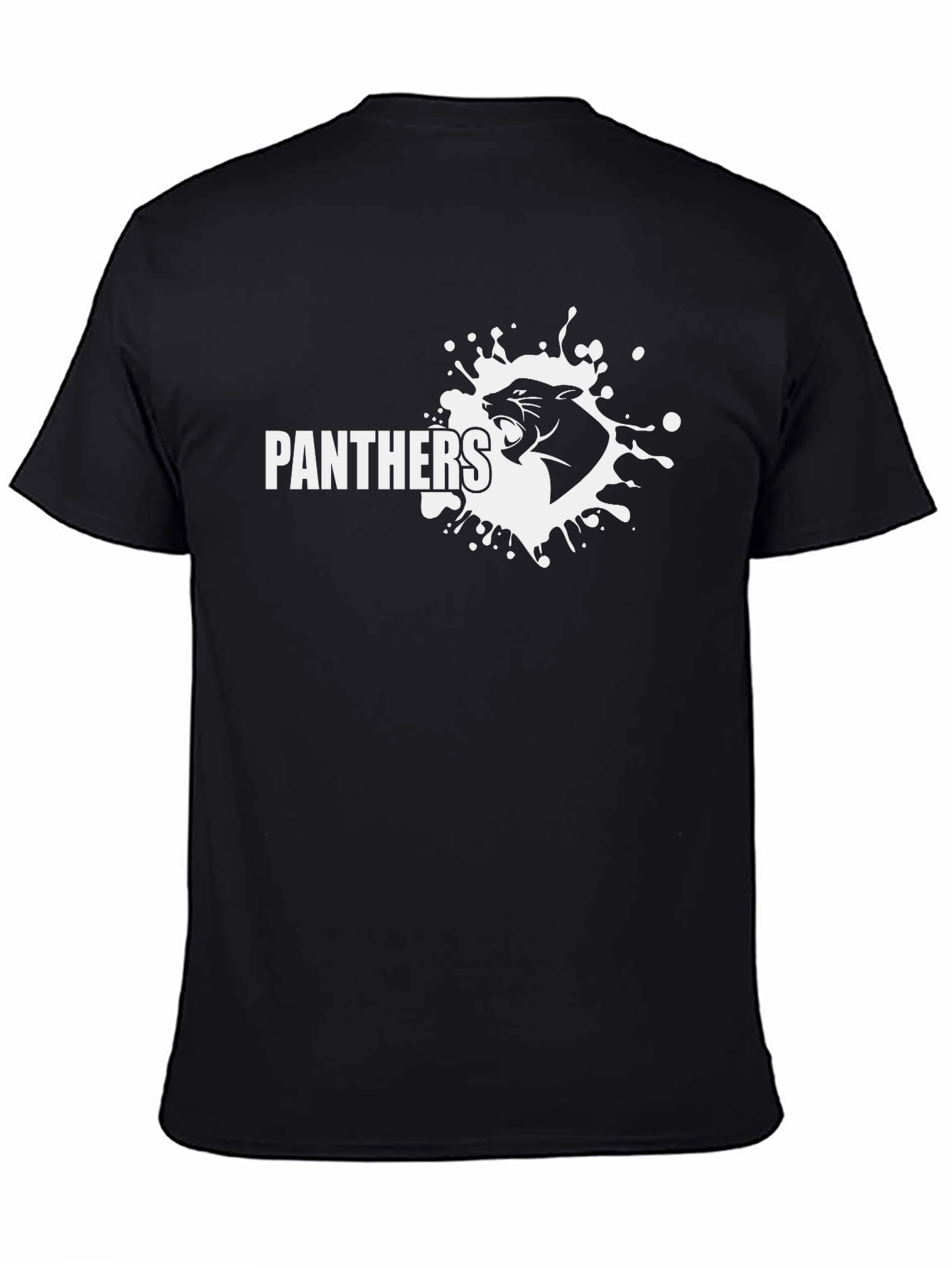 Panthers Graphic T-Shirt - Bold Black Tee