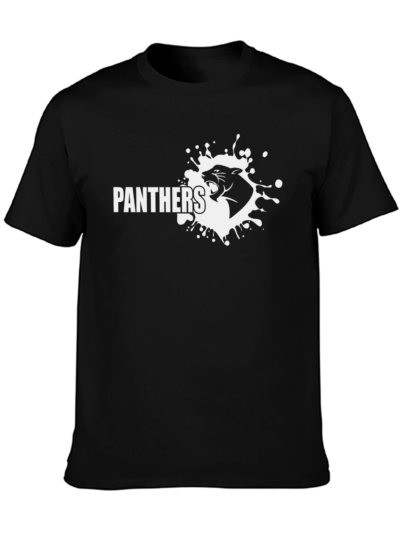 Panthers Graphic T-Shirt - Bold Black Tee