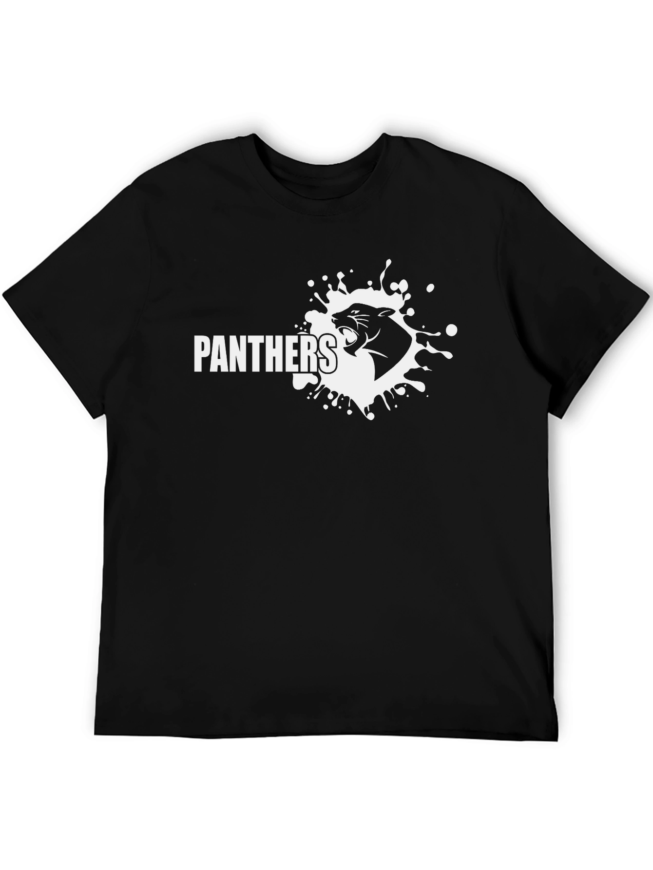 Panthers Graphic T-Shirt - Bold Black Tee