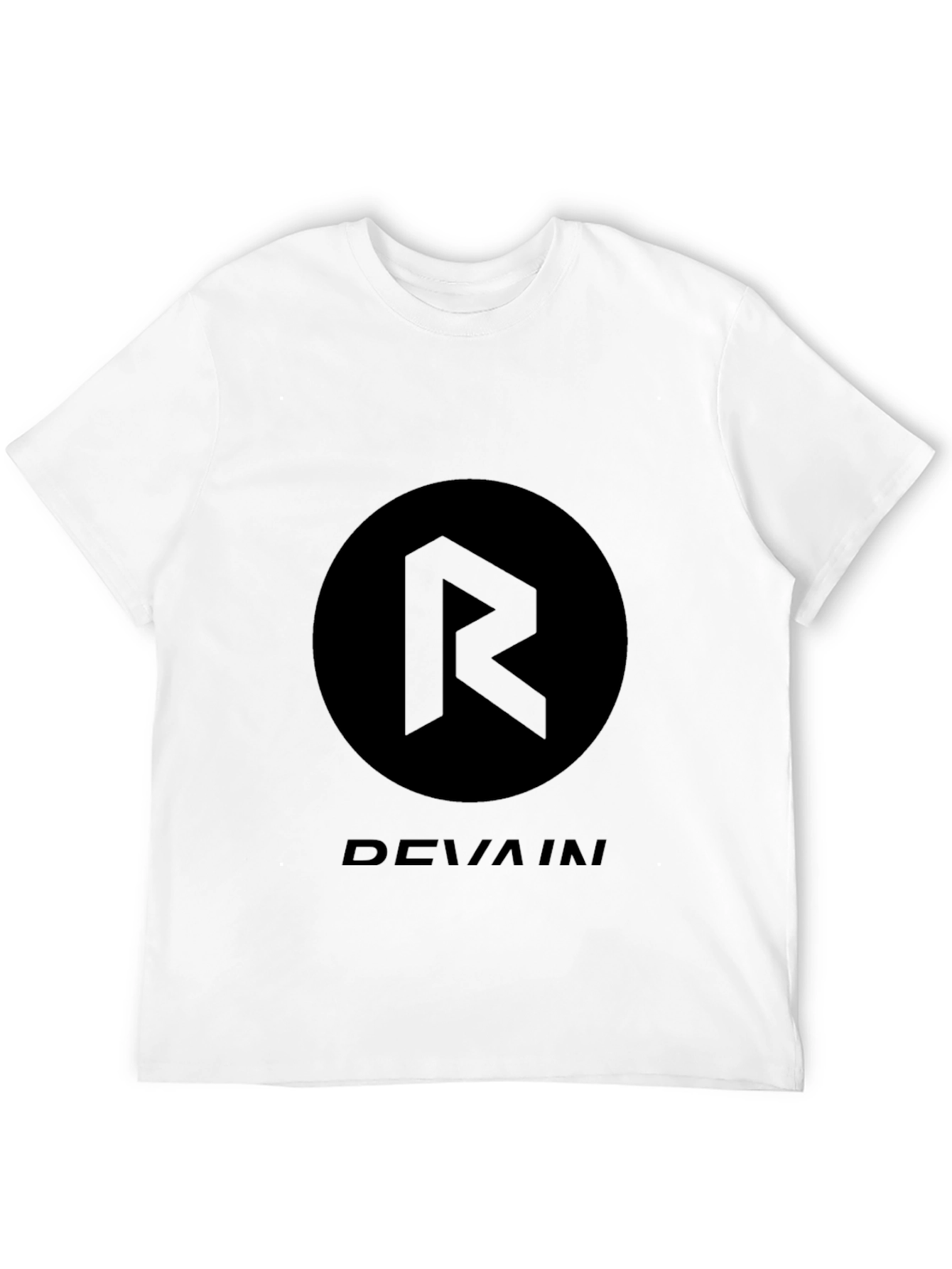 Black Devain Graphic Print T-Shirt