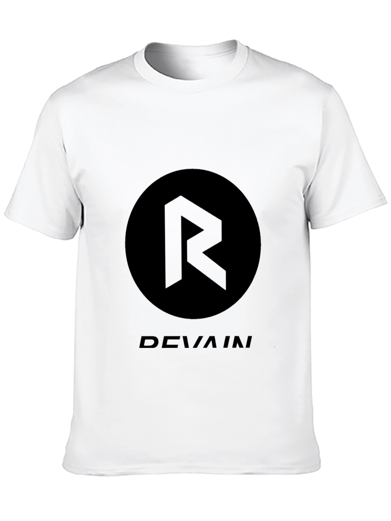 Black Devain Graphic Print T-Shirt