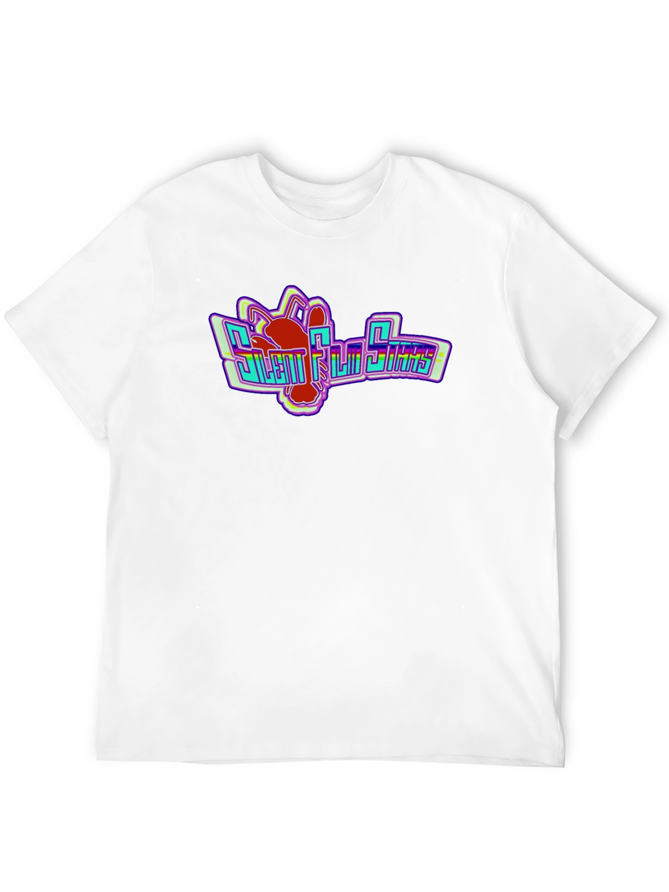 Silent Film Stars Black Graphic Tee