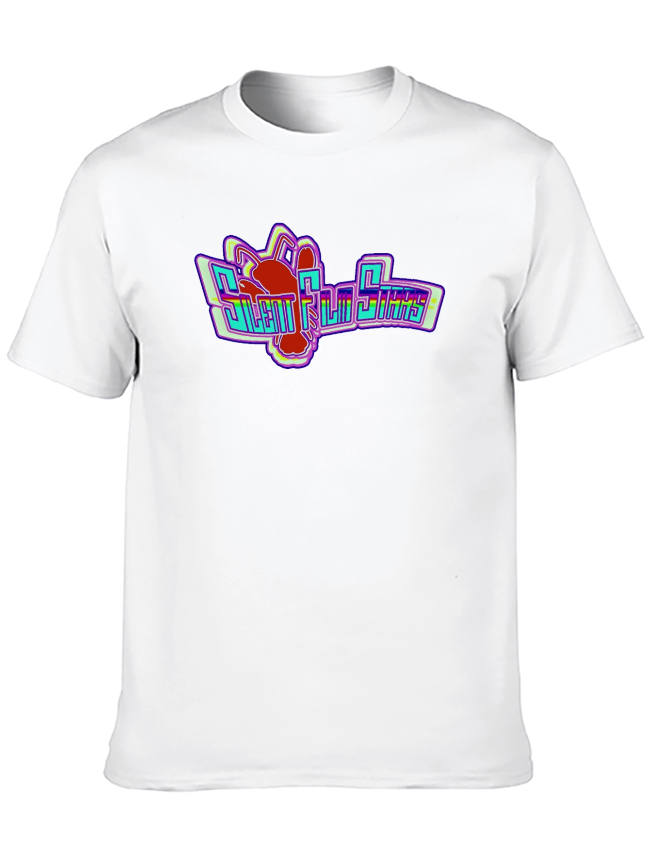 Silent Film Stars Black Graphic Tee