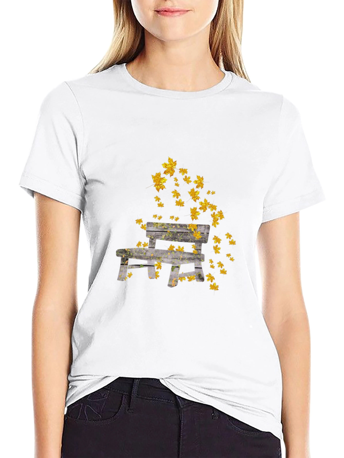 Autumn Bench Graphic Tee