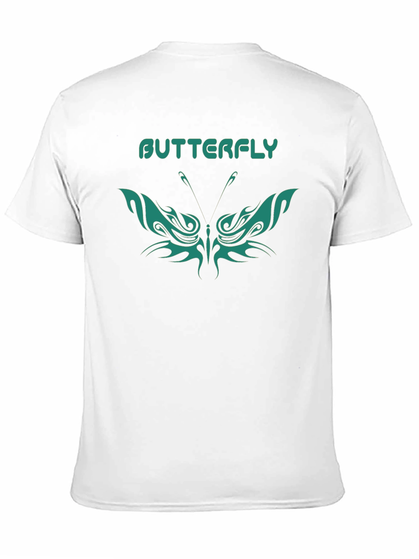 Black Butterfly Graphic Tee - Trendy Style