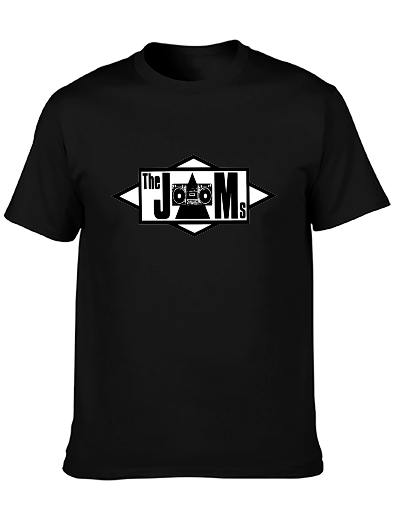 The JAMS Black T-Shirt - Boombox Graphic Tee