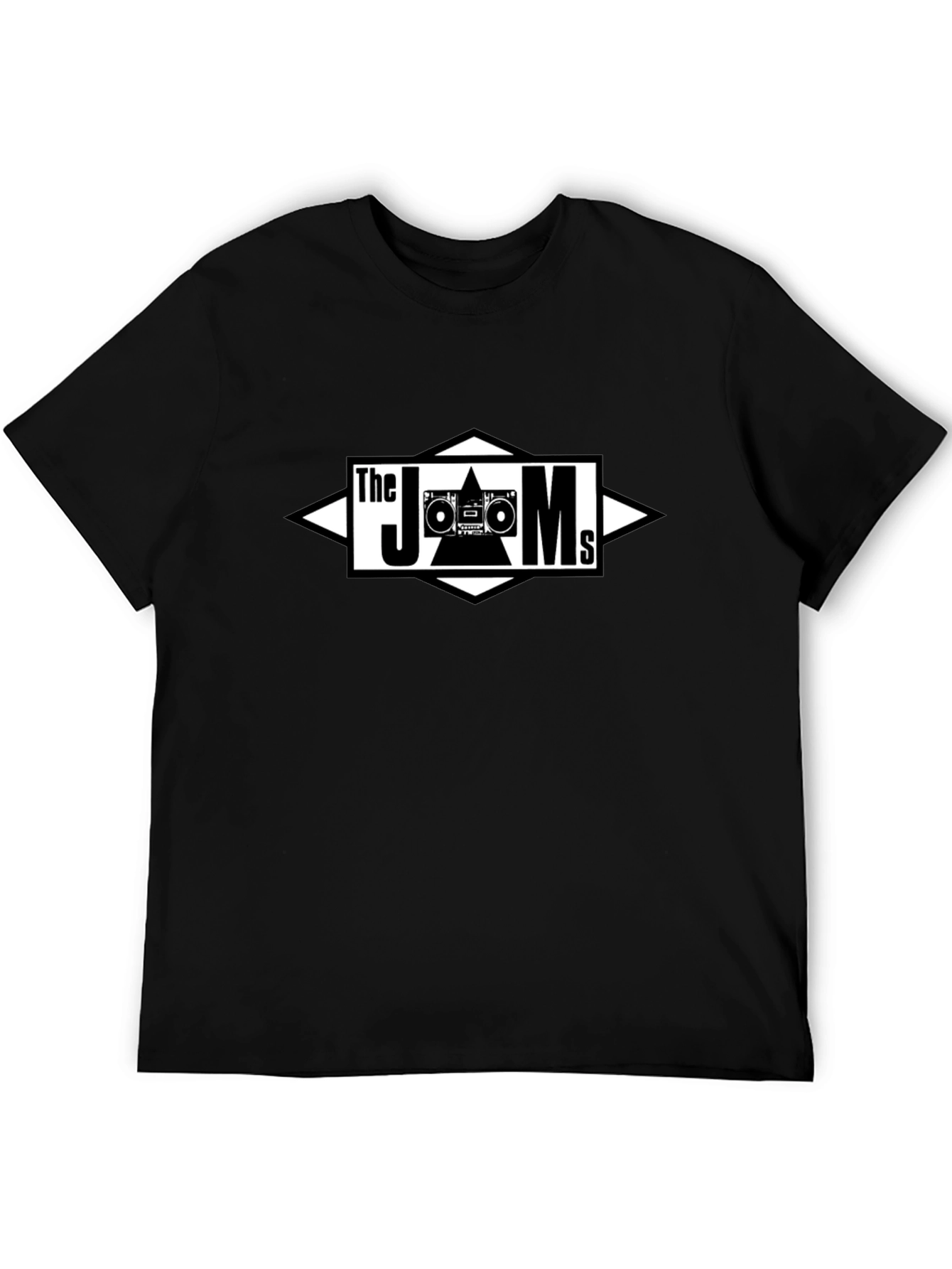 The JAMS Black T-Shirt - Boombox Graphic Tee