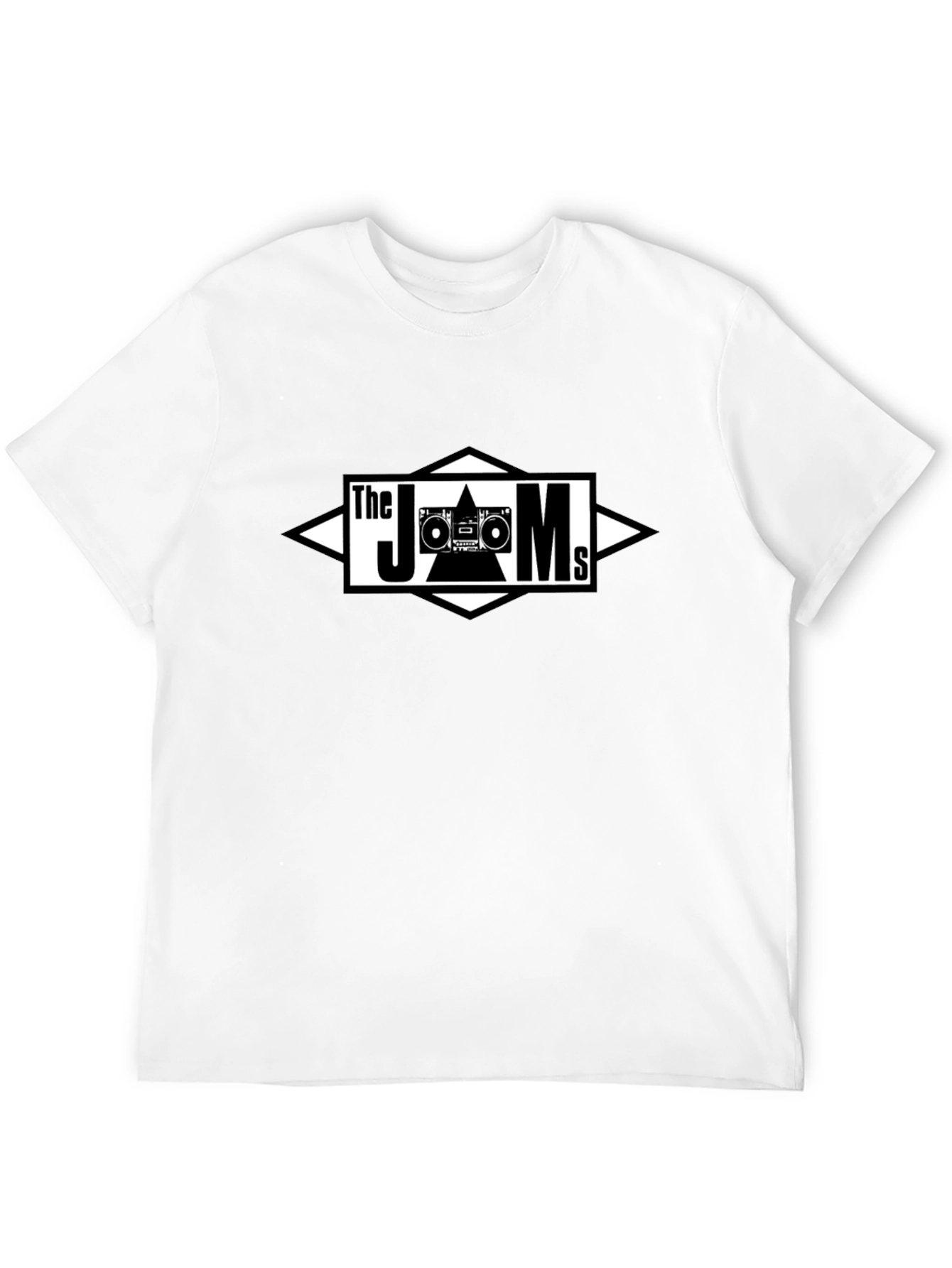 The JAMS Black T-Shirt - Boombox Graphic Tee