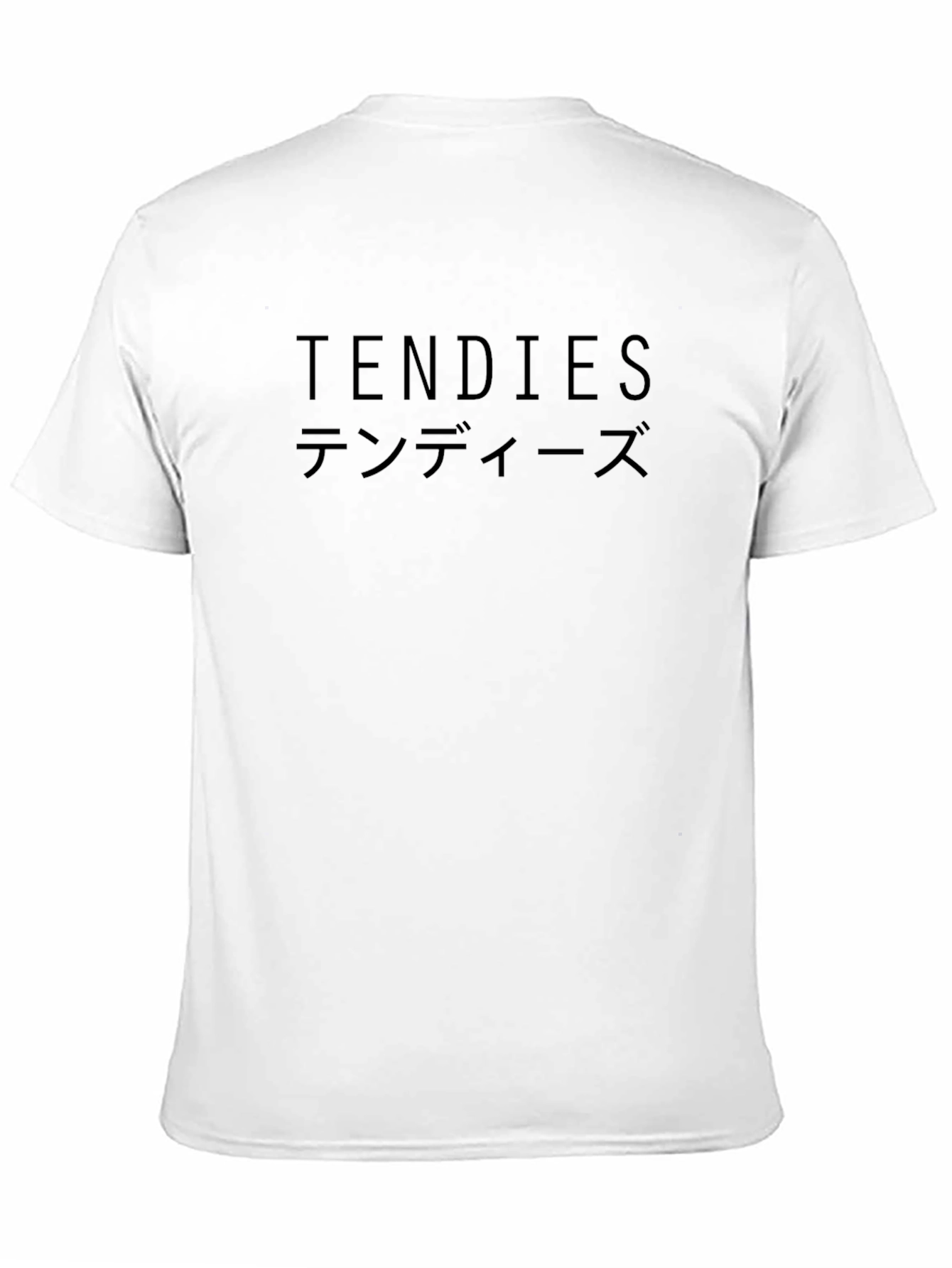 Tendies T-Shirt - Black Casual Tee