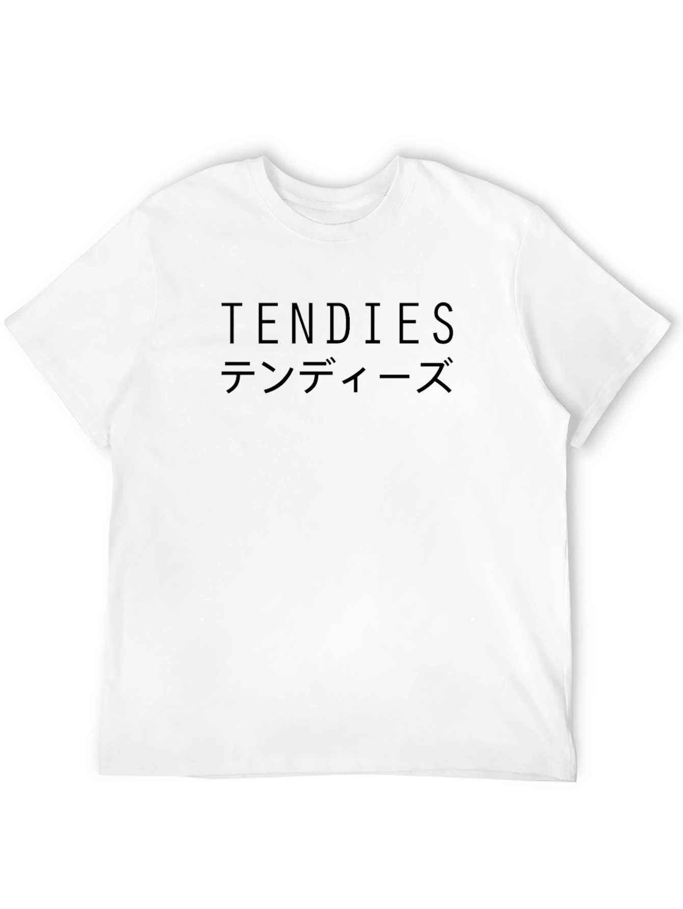 Tendies T-Shirt - Black Casual Tee