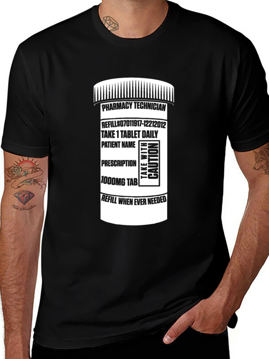 Pharmacy Technician Pill Bottle T-Shirt