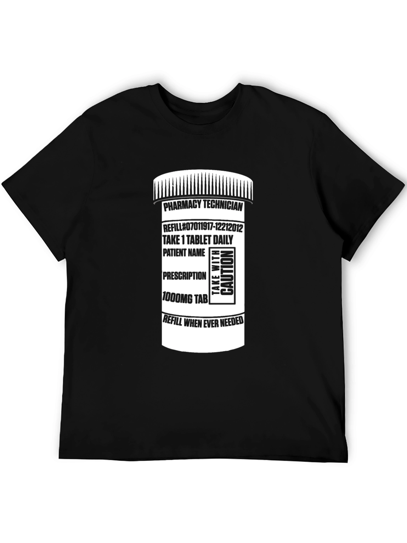 Pharmacy Technician Pill Bottle T-Shirt