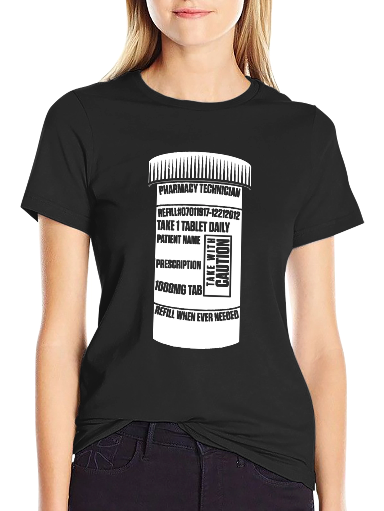 Pharmacy Technician Pill Bottle T-Shirt