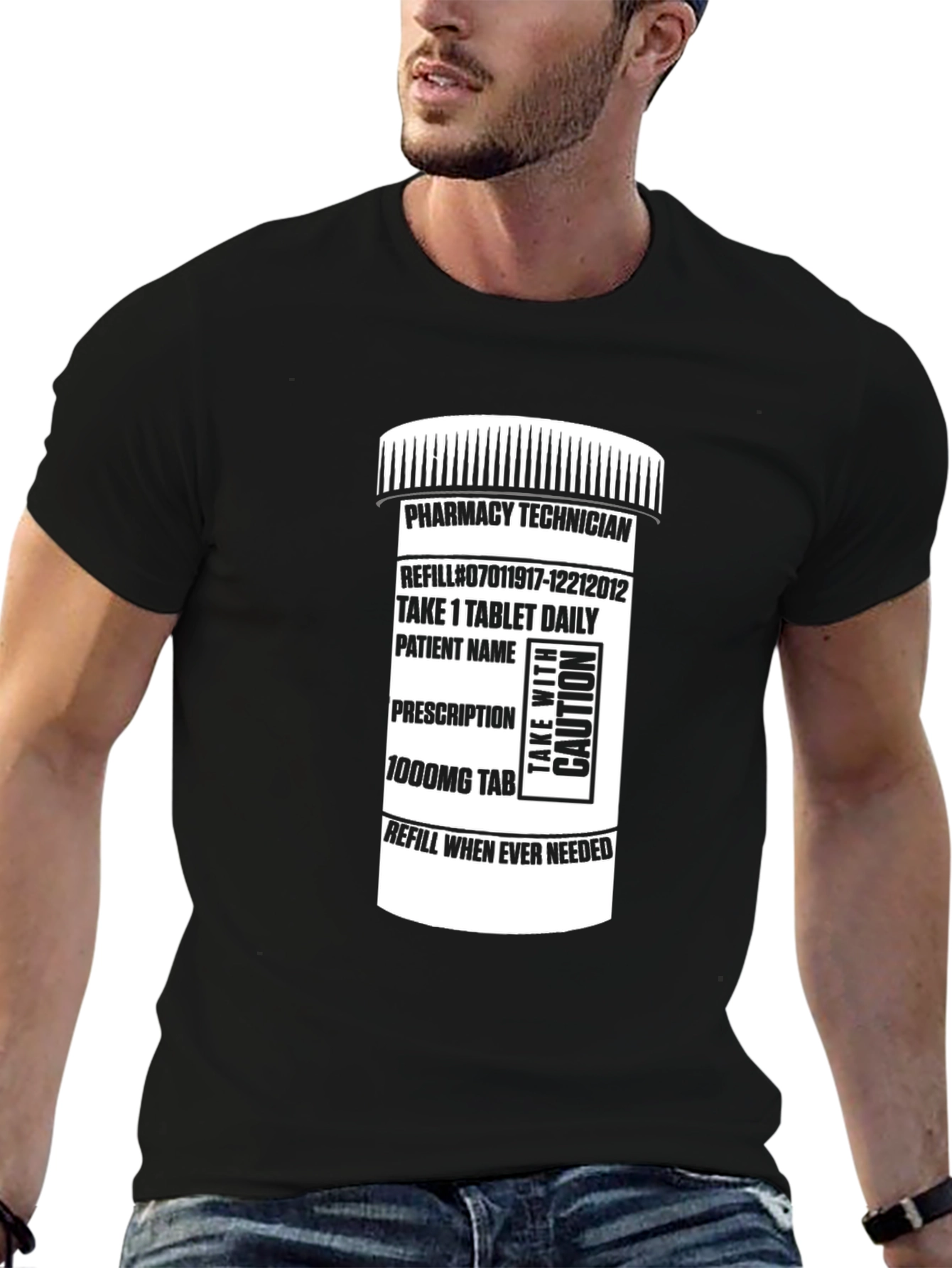 Pharmacy Technician Pill Bottle T-Shirt