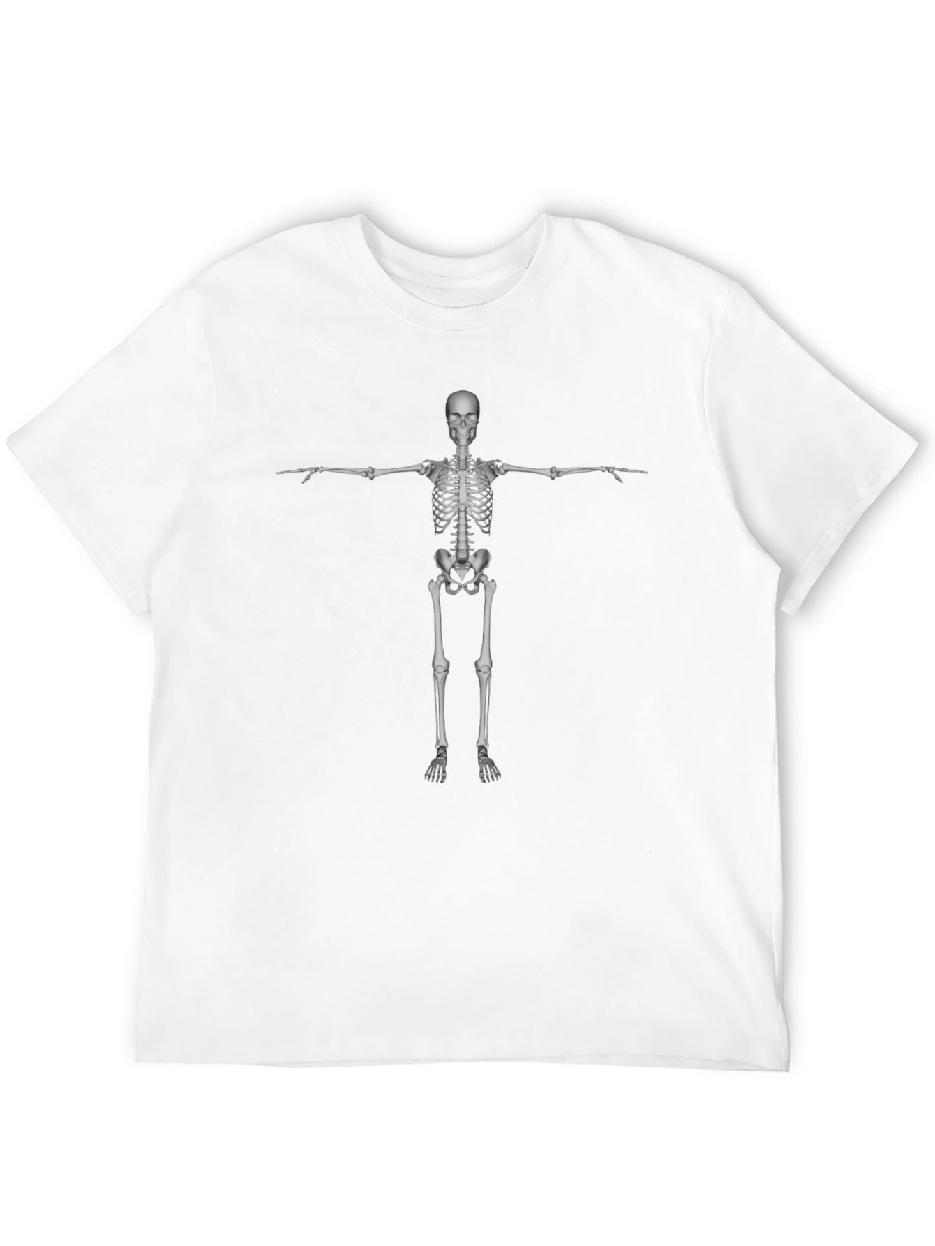 Skeleton T-Shirt - Mens Black Graphic Tee