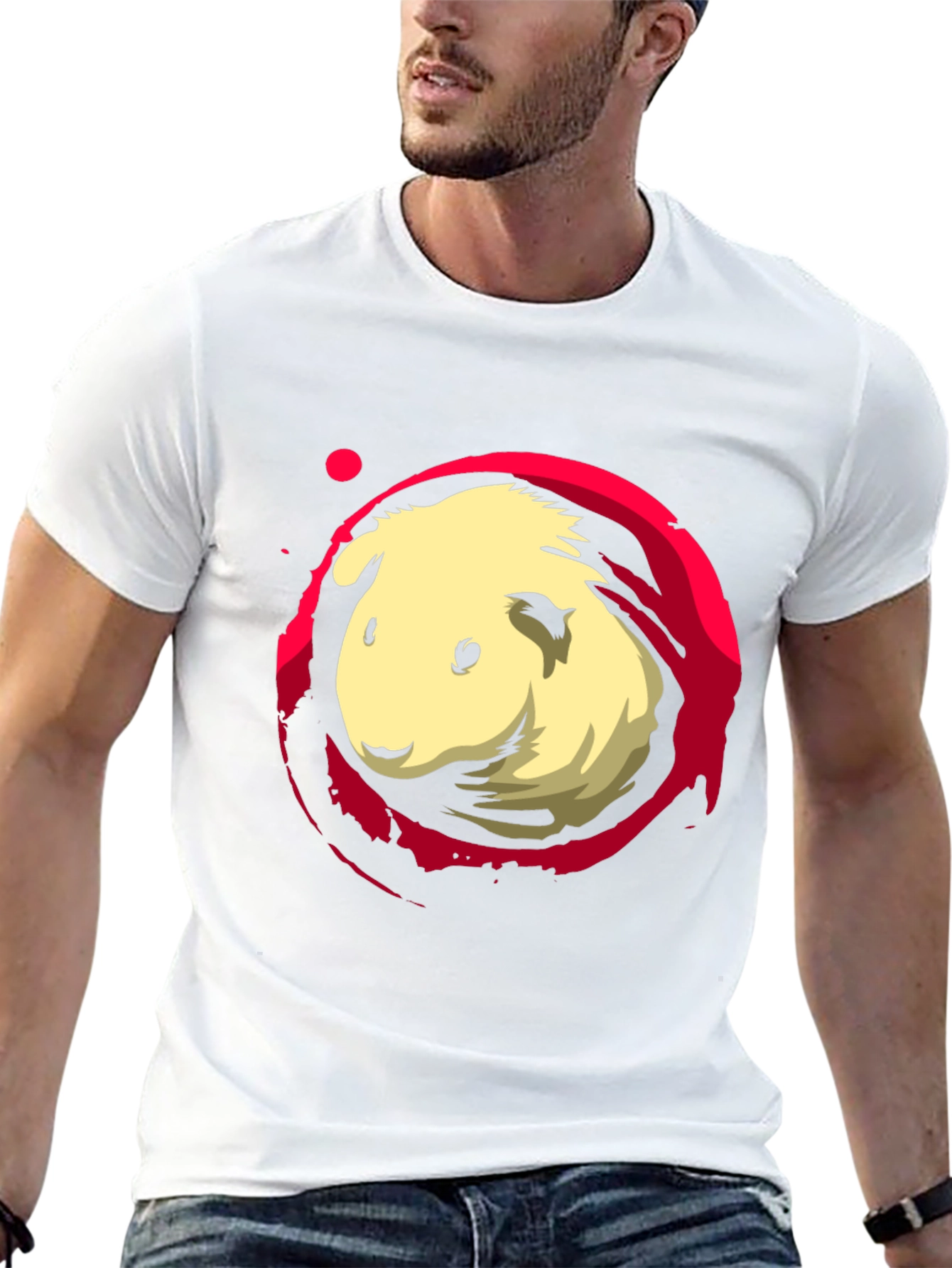 Guinea Pig Graphic T-Shirt - Unique Design