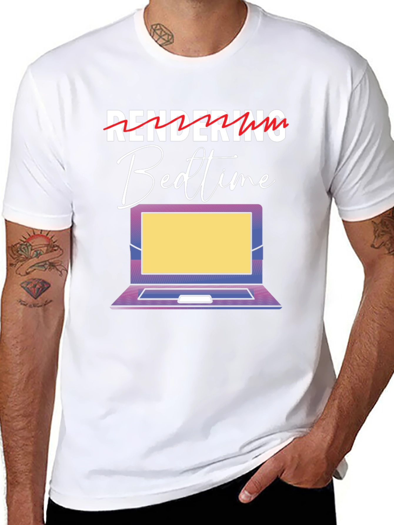 Rendering Bedtime T-Shirt