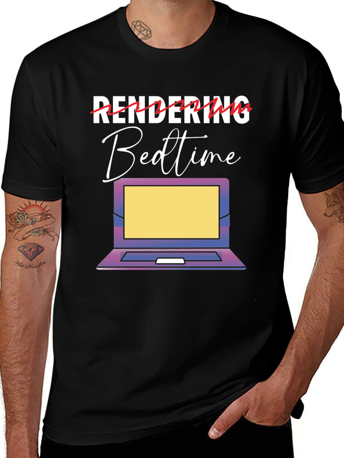 Rendering Bedtime T-Shirt
