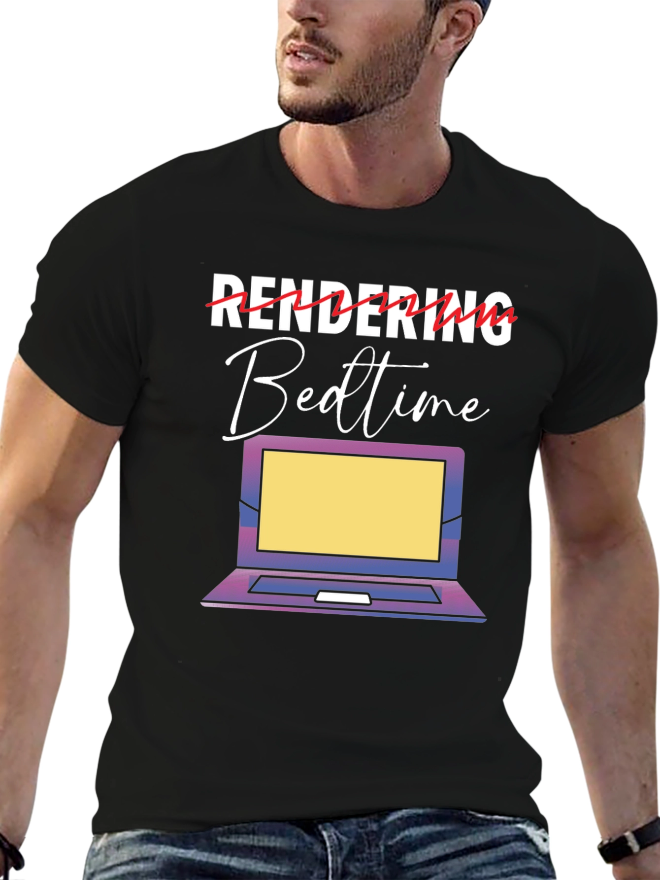 Rendering Bedtime T-Shirt