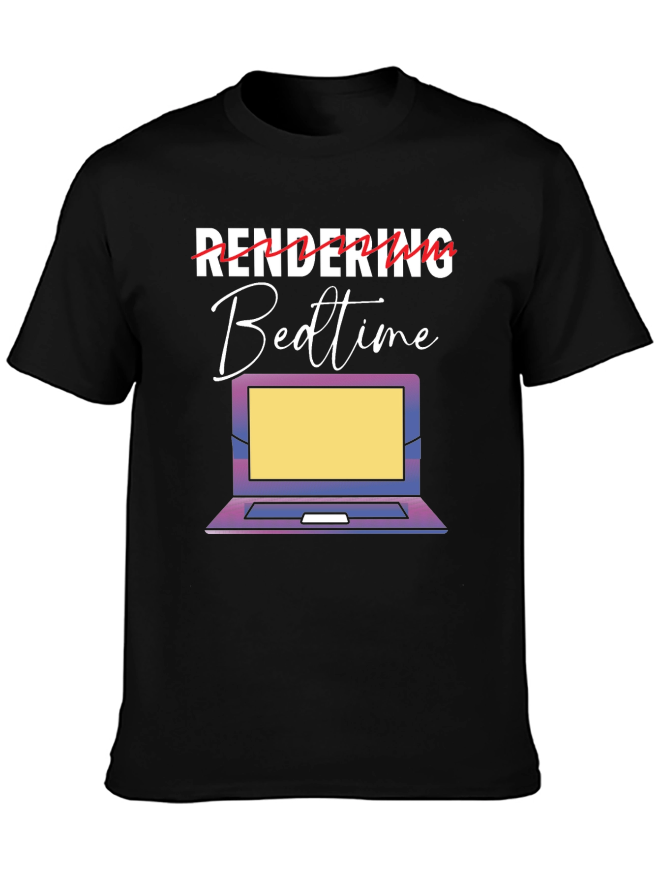 Rendering Bedtime T-Shirt