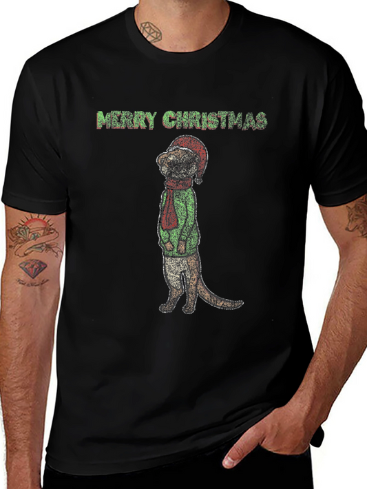 Merry Christmas Meerkat T-Shirt