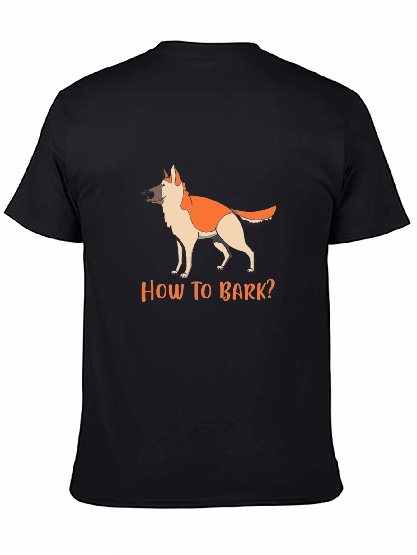 How To Bark? Dog Cartoon T-Shirt