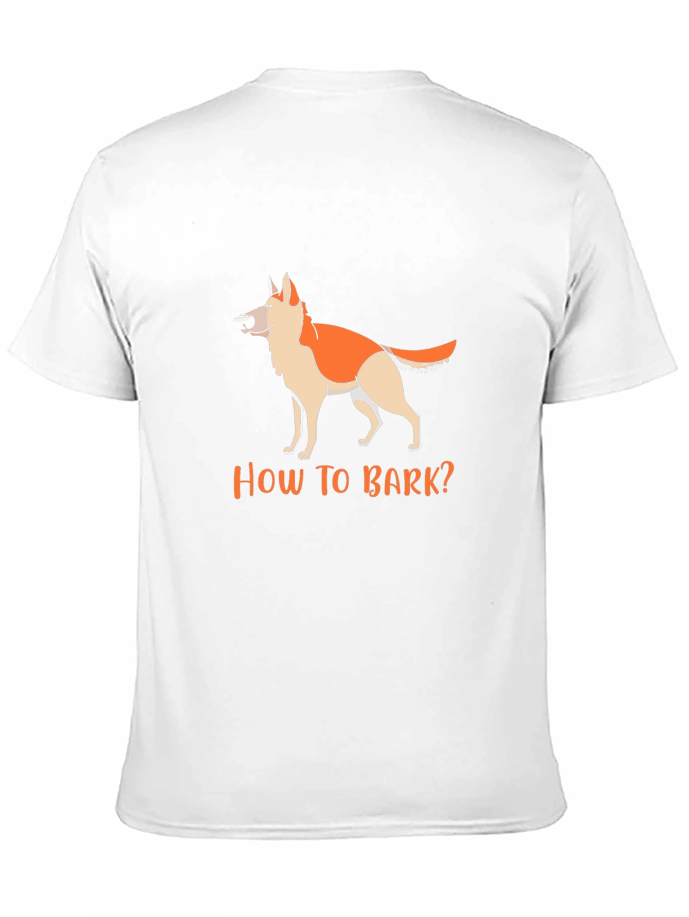 How To Bark? Dog Cartoon T-Shirt