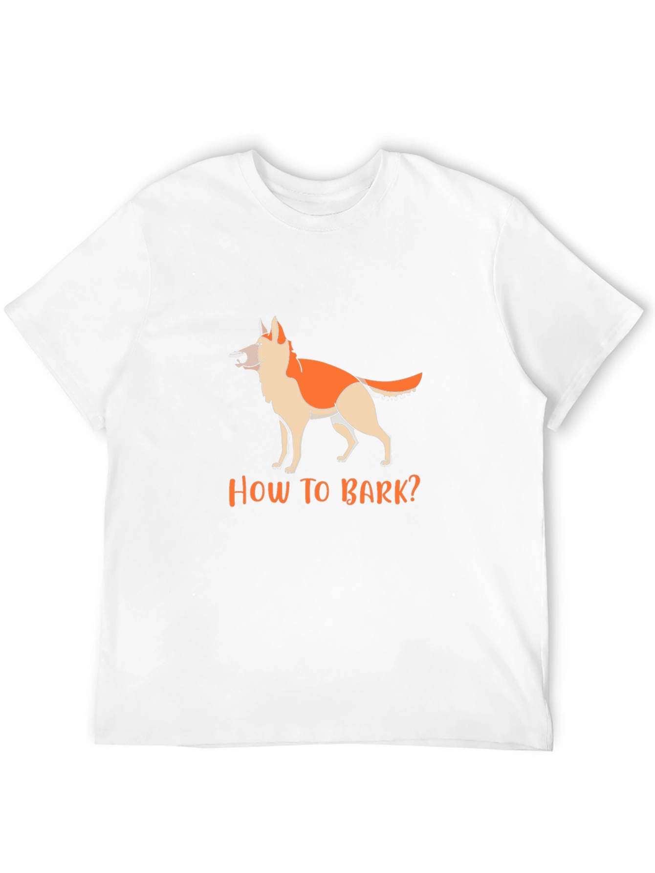 How To Bark? Dog Cartoon T-Shirt