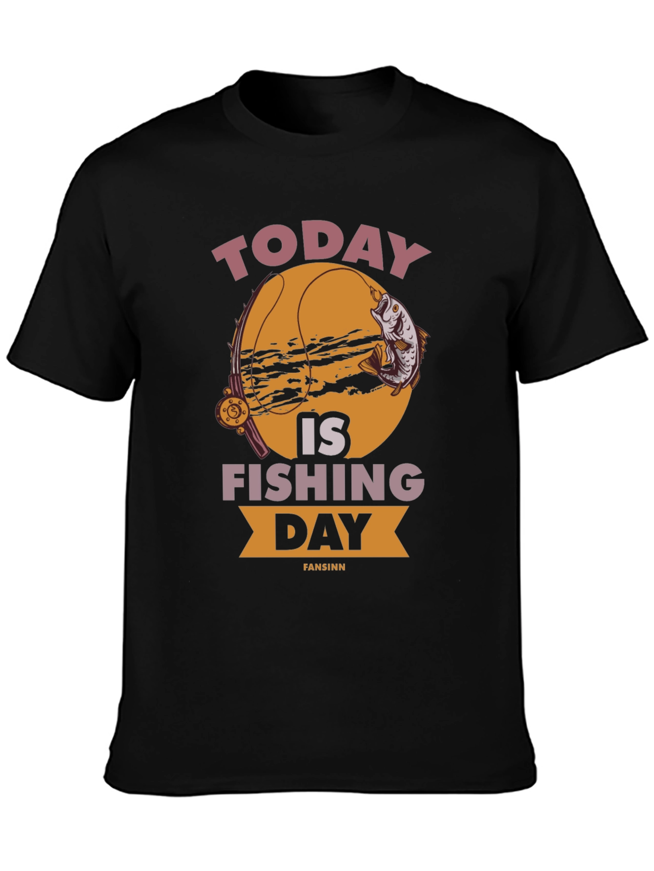 Today is Fishing Day Graphic T-Shirt