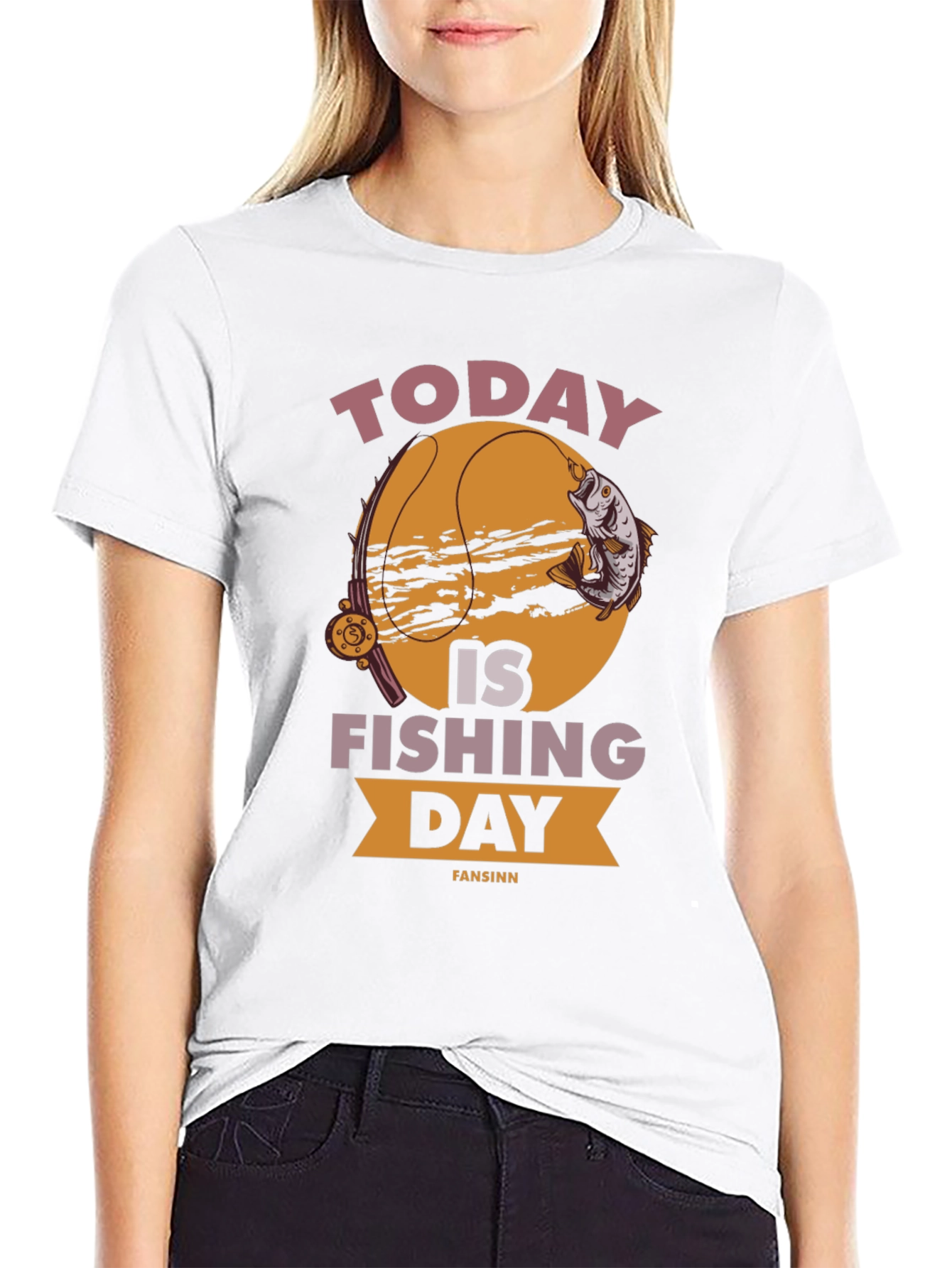 Today is Fishing Day Graphic T-Shirt