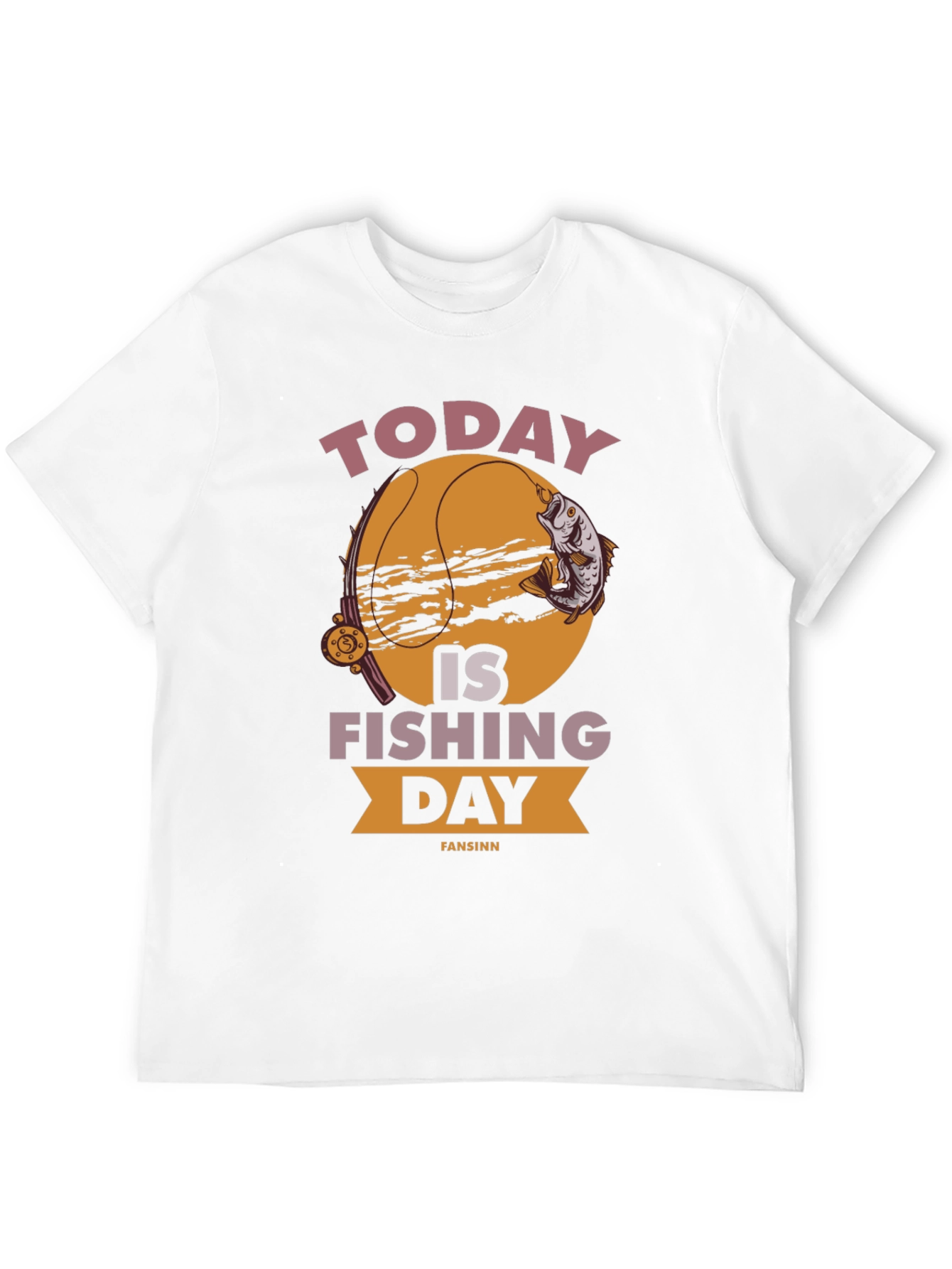 Today is Fishing Day Graphic T-Shirt