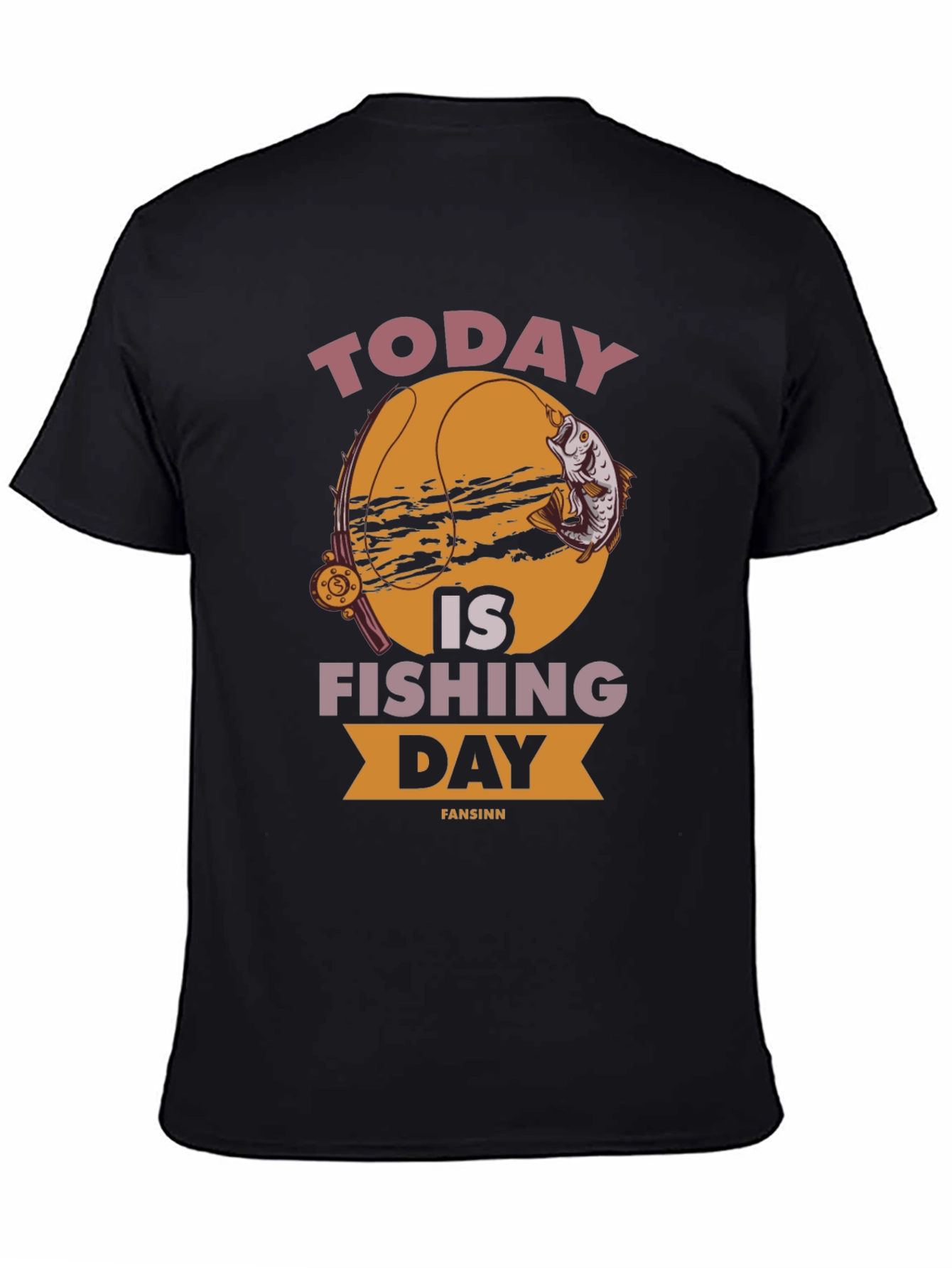 Today is Fishing Day Graphic T-Shirt
