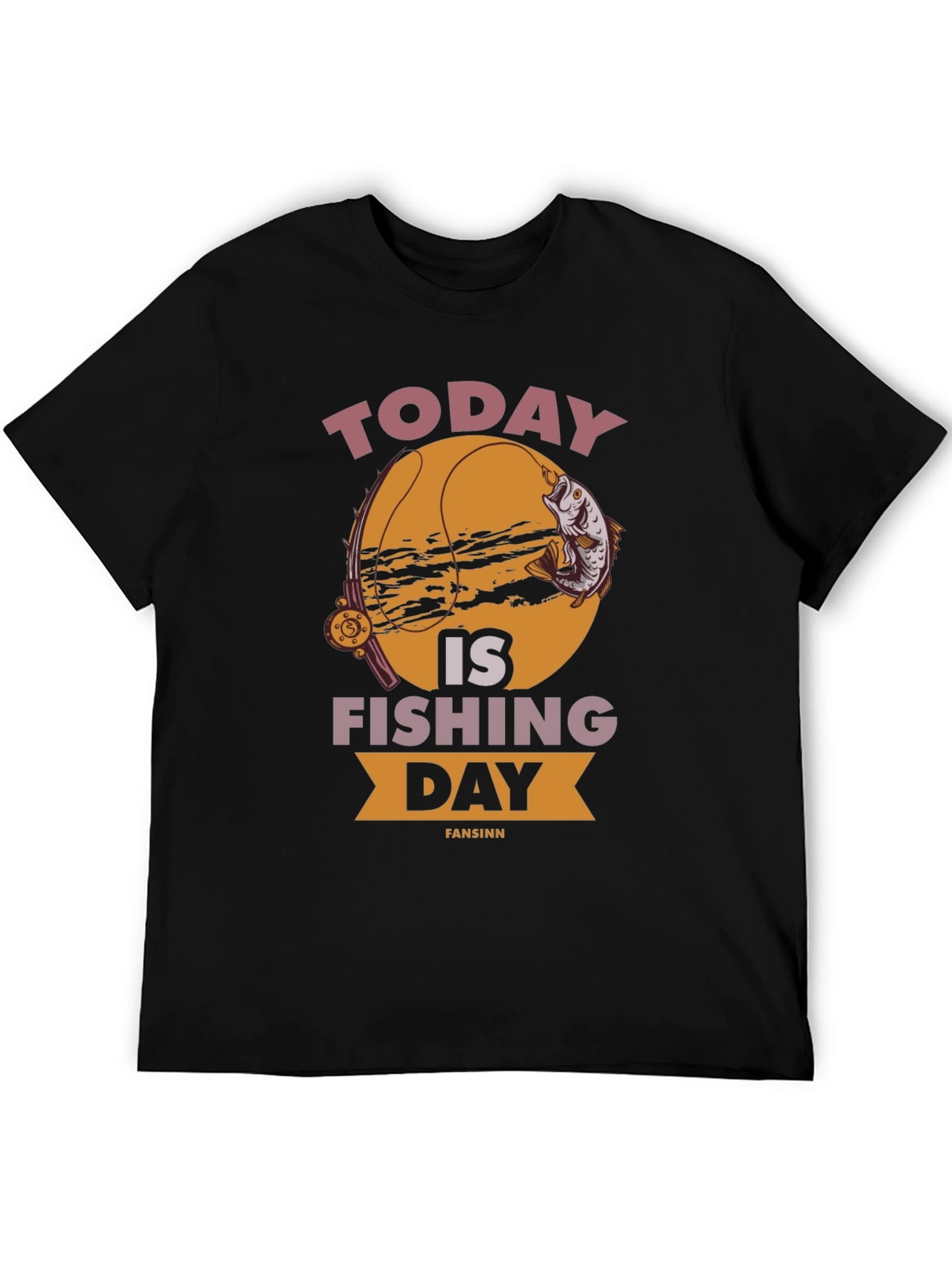 Today is Fishing Day Graphic T-Shirt