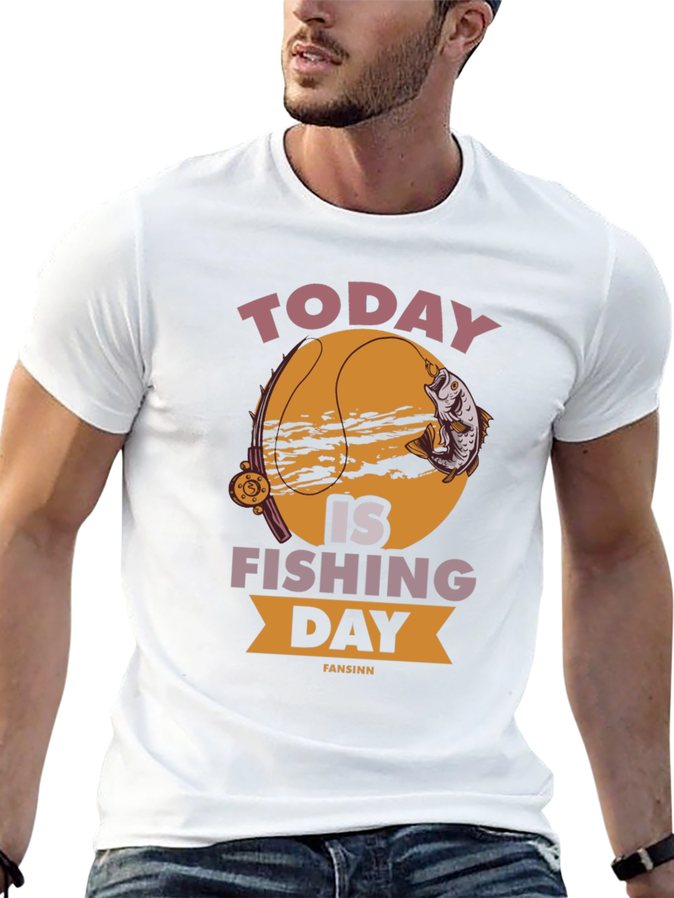 Today is Fishing Day Graphic T-Shirt