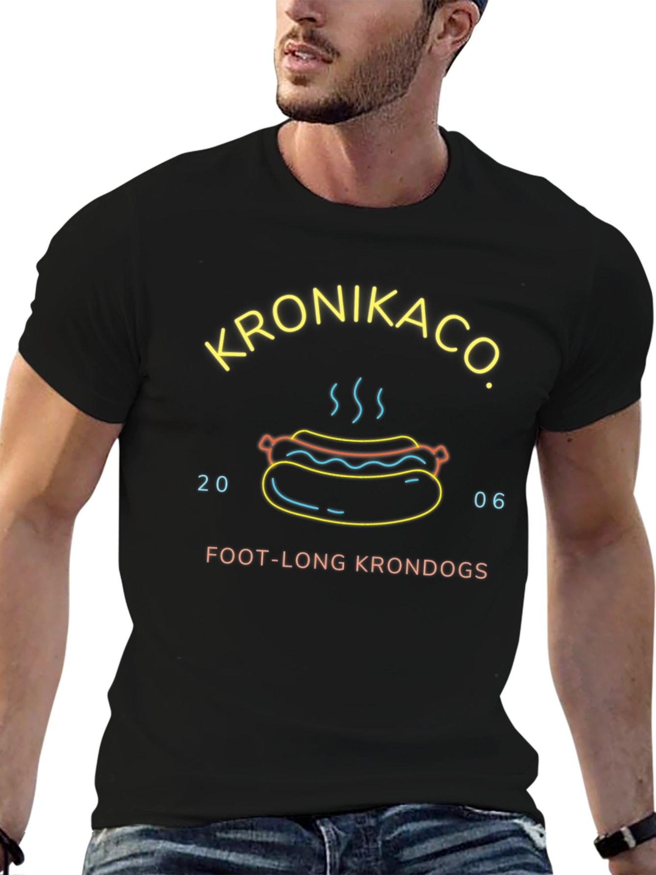 Kronikaco Foot-Long Krondogs Graphic Tee