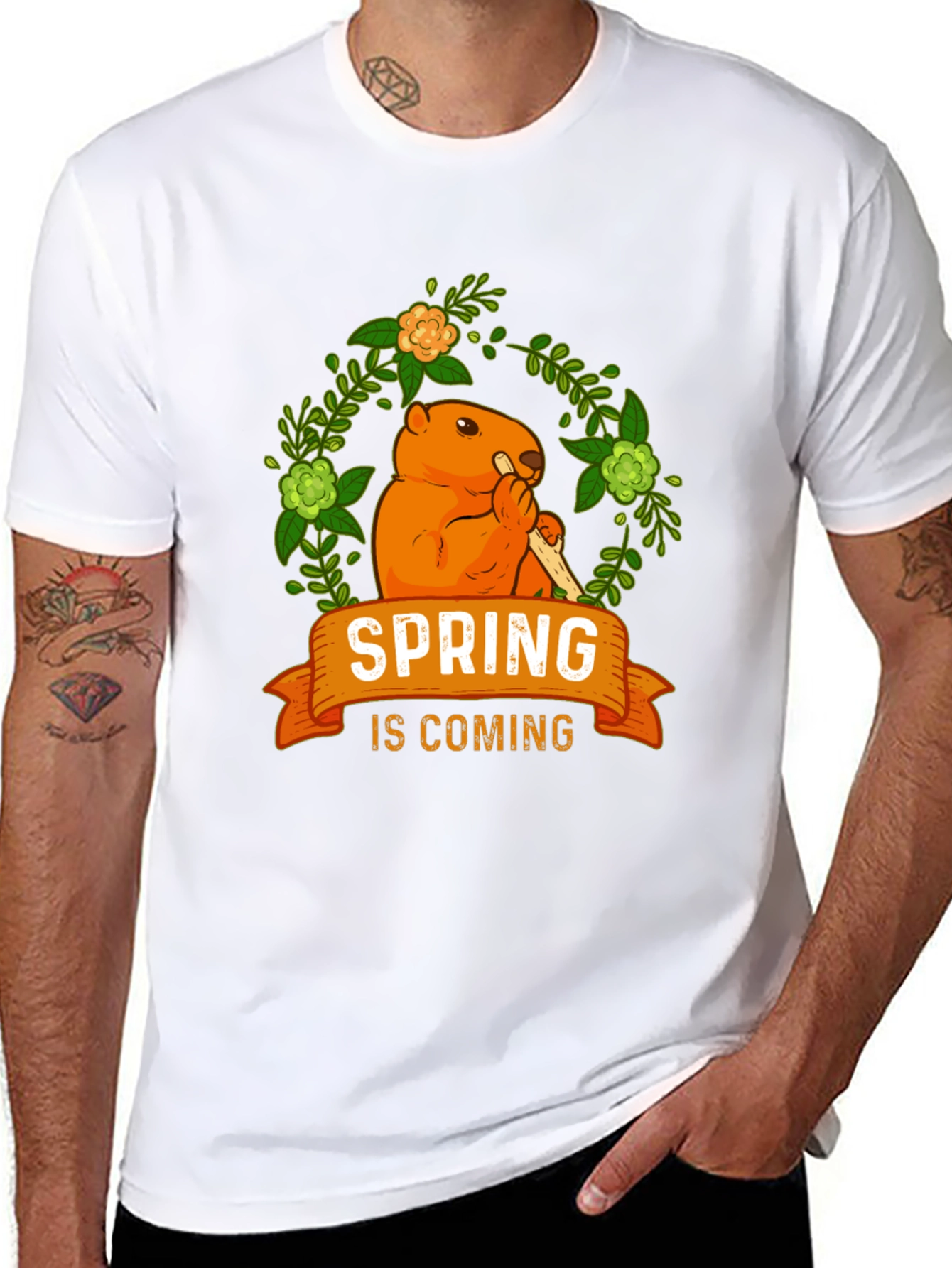 Spring is Coming Graphic T-Shirt