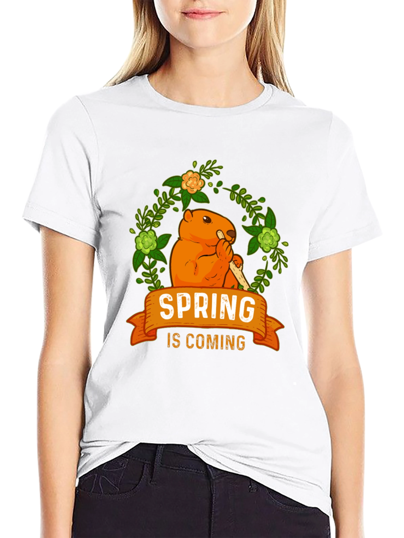 Spring is Coming Graphic T-Shirt