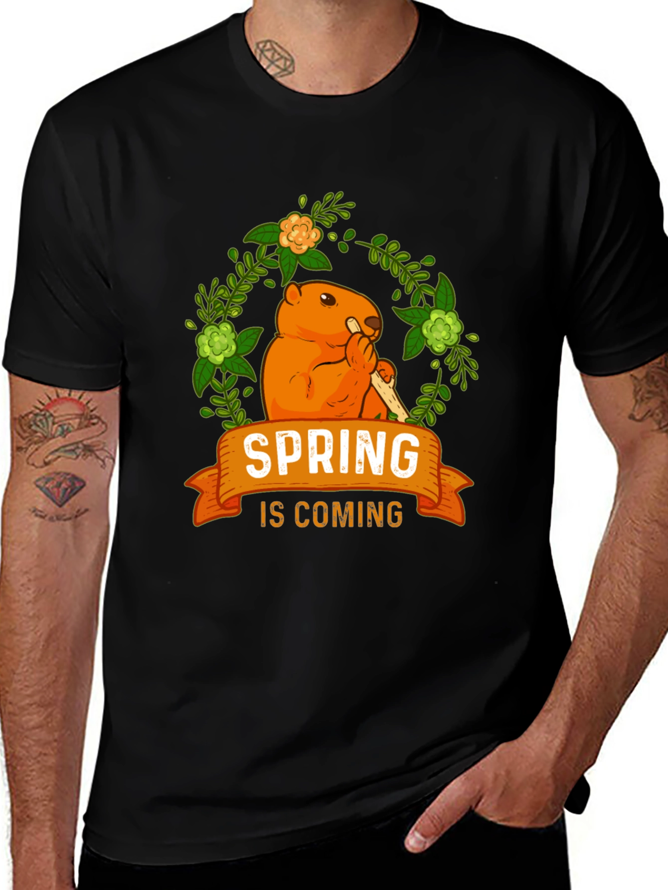Spring is Coming Graphic T-Shirt