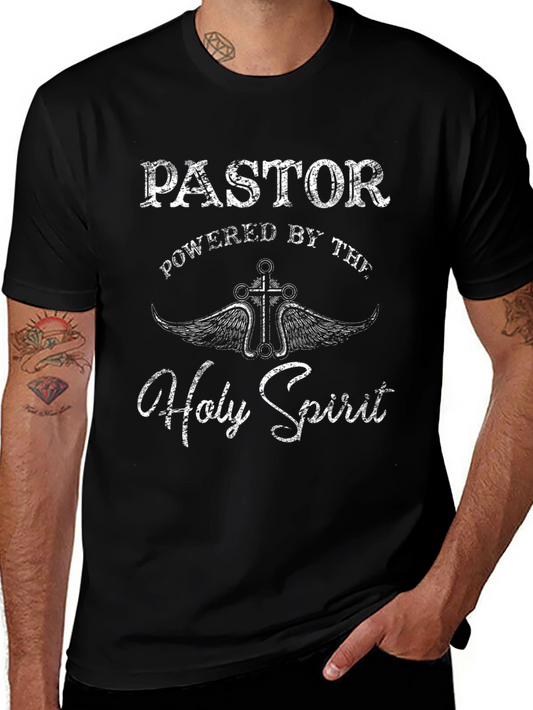 Pastor Holy Spirit Powered Christian T-Shirt