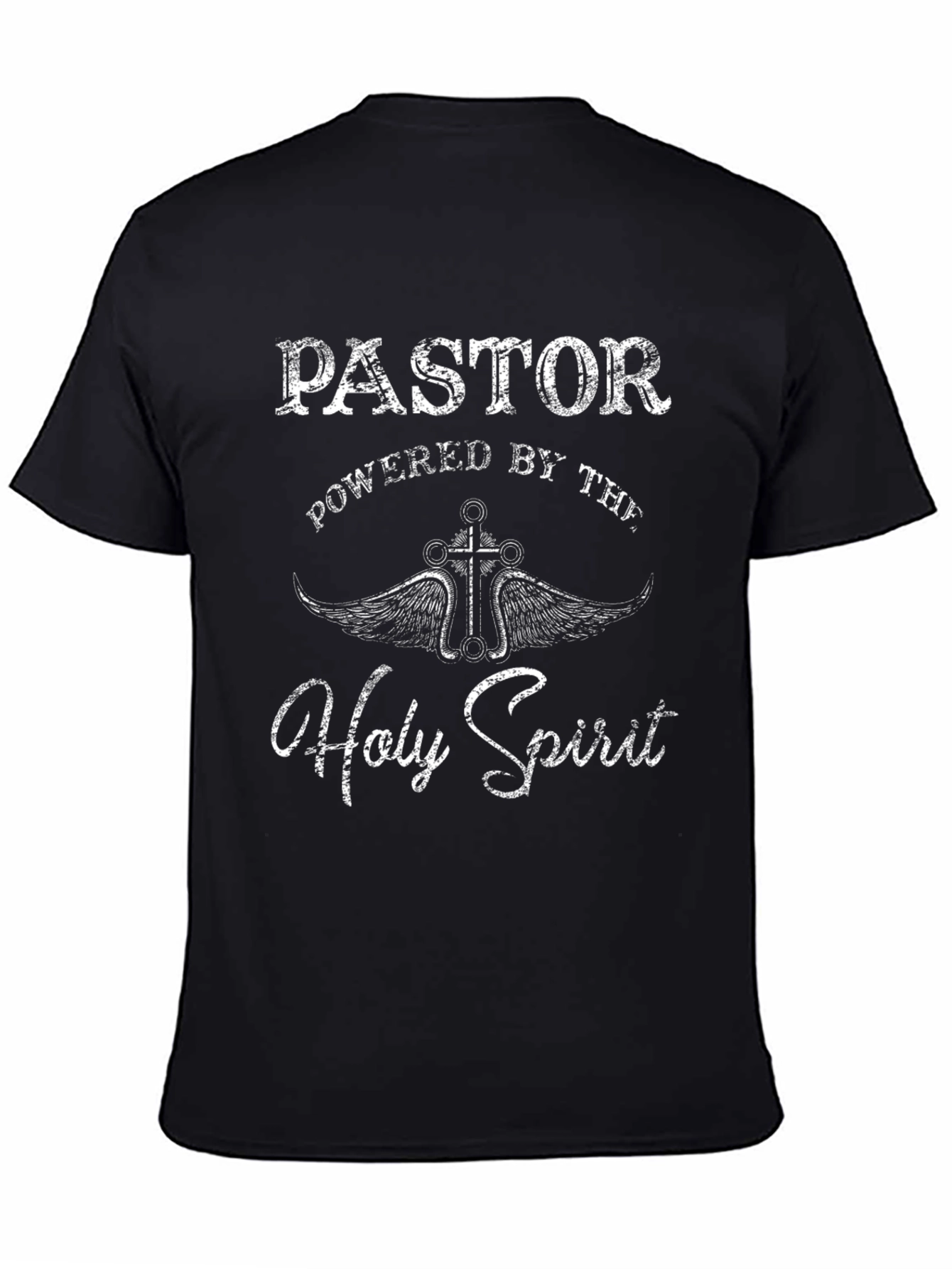 Pastor Holy Spirit Powered Christian T-Shirt