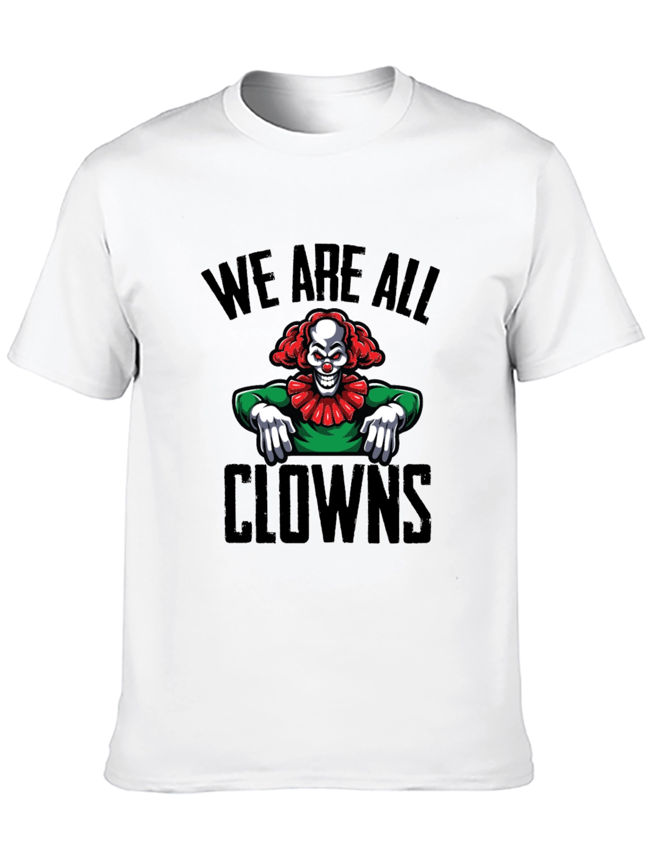 Creepy Clown Graphic T-Shirt - We Are All Clowns