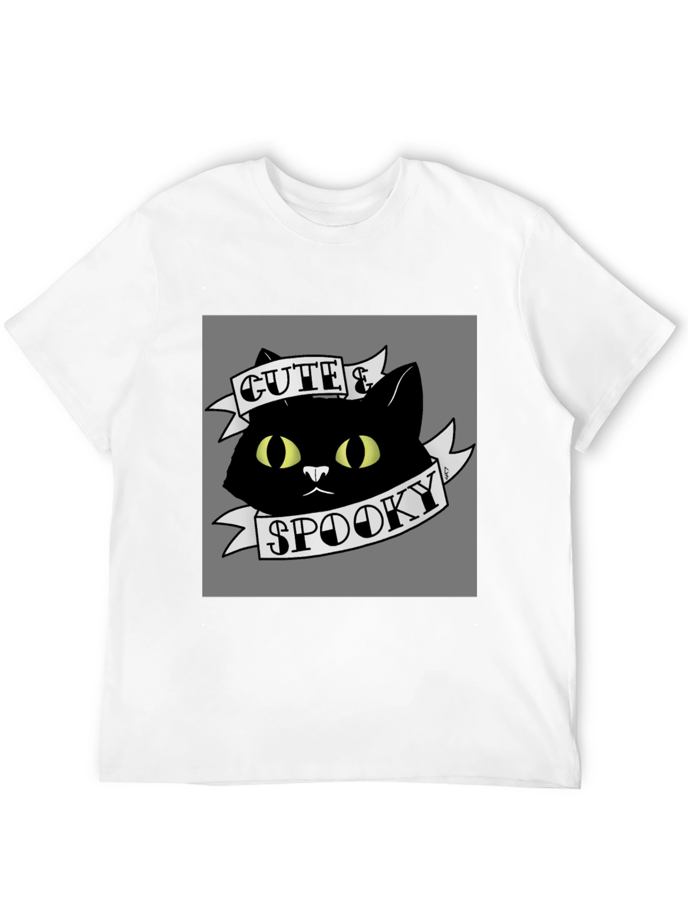 Cute & Spooky Black Cat T-Shirt