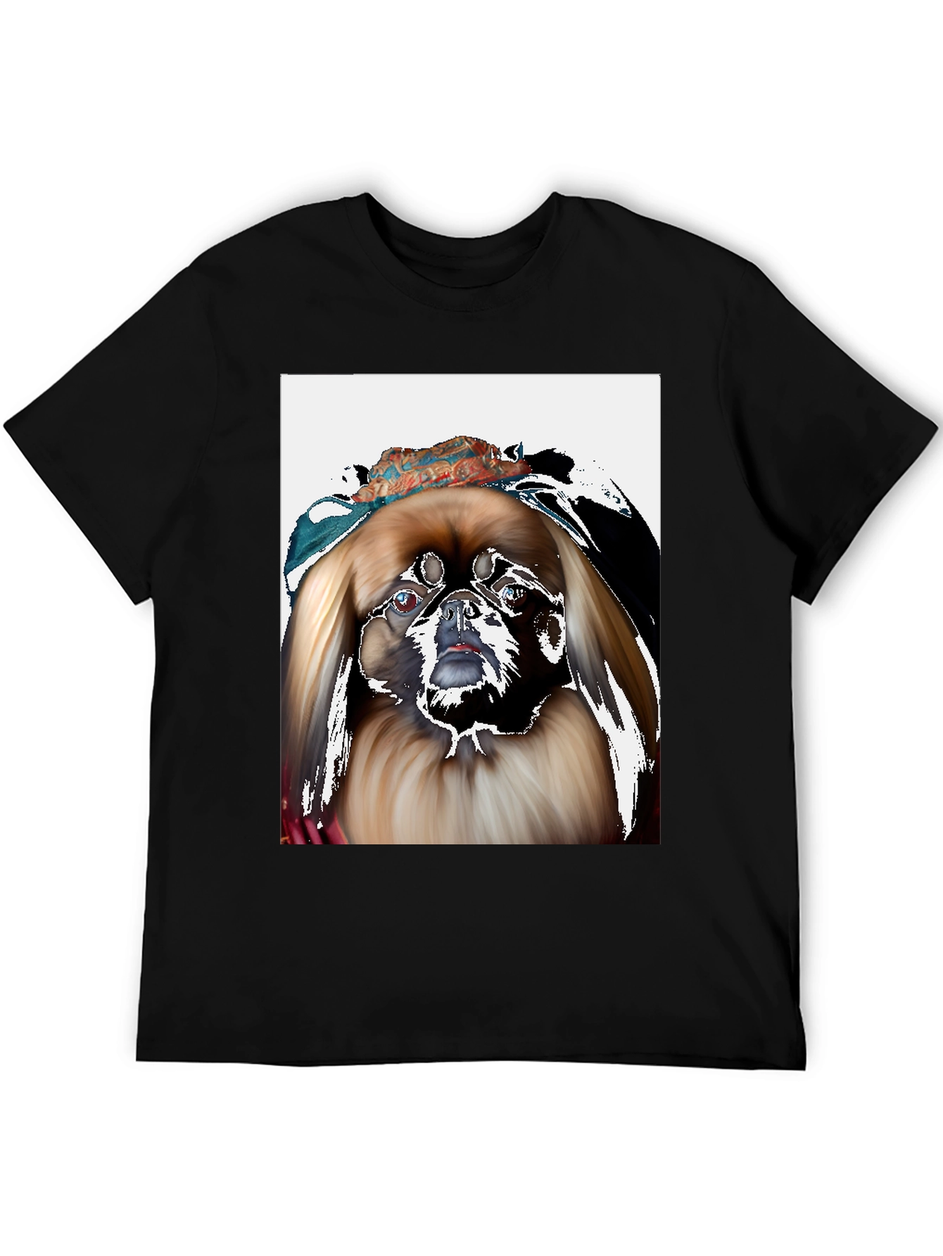 Dog with Headscarf T-Shirt - Funky Graphic Tee