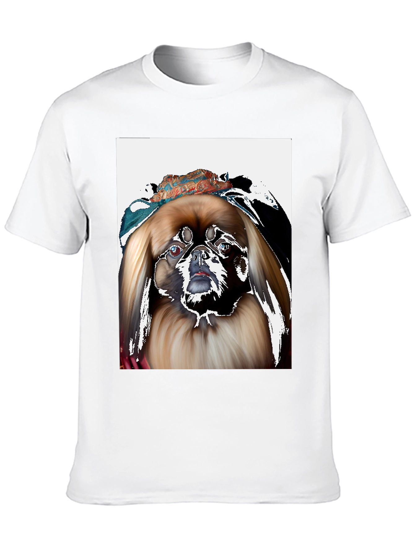Dog with Headscarf T-Shirt - Funky Graphic Tee